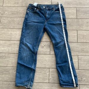 Levi’s Strauss & Co. Original Dark Blue Straight Jeans 505